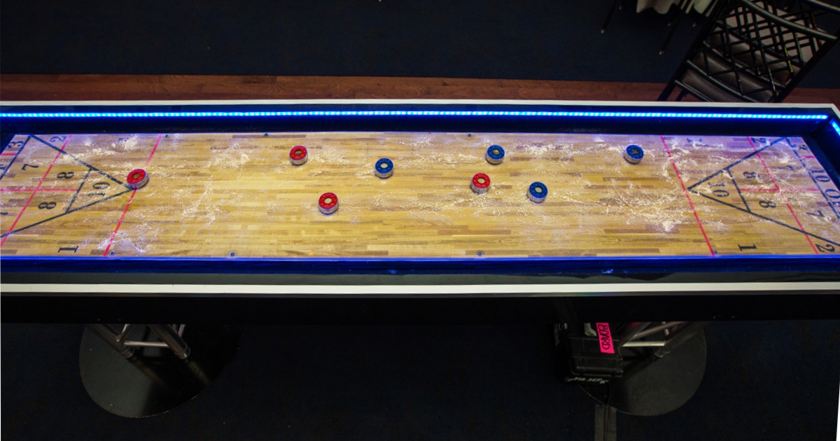 Shuffleboard Rental from Total Entertainment