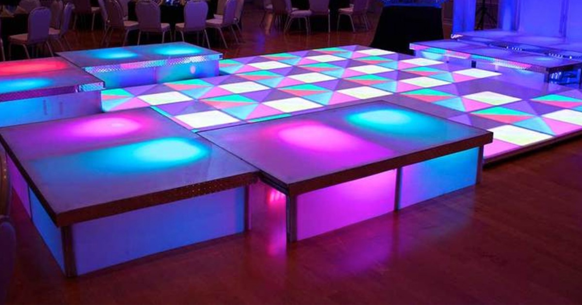 Dance Floor Rental from Total Entertainment
